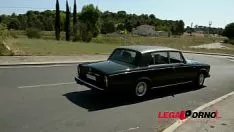Play Skinny Czech girl gives a blowjob in a limousine