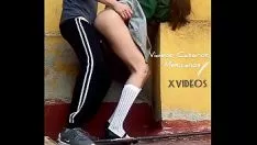 Play Fucks Hard In The Back Of The Block On The Sexiest Neighbor Whore